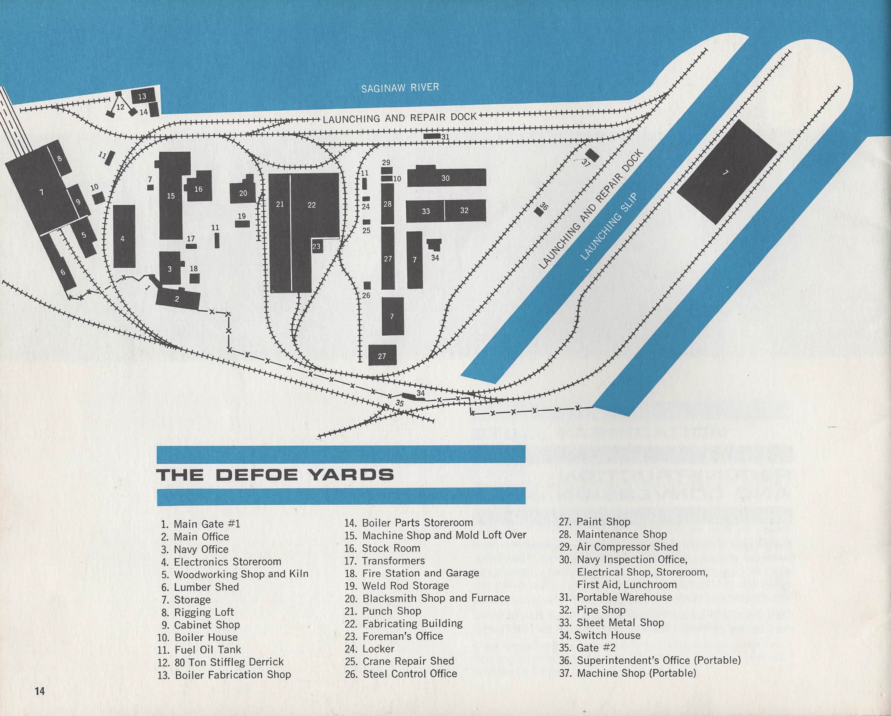 the defoe yards