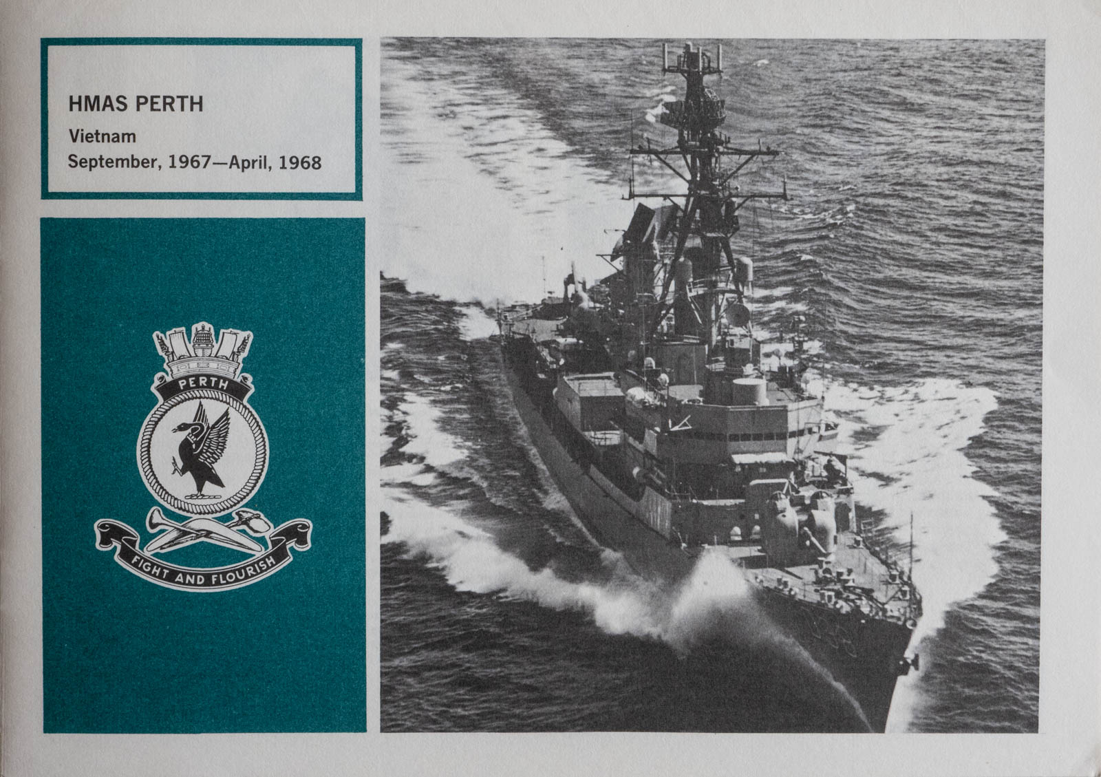 HMAS Perth Vietnam September, 1967-April 1968