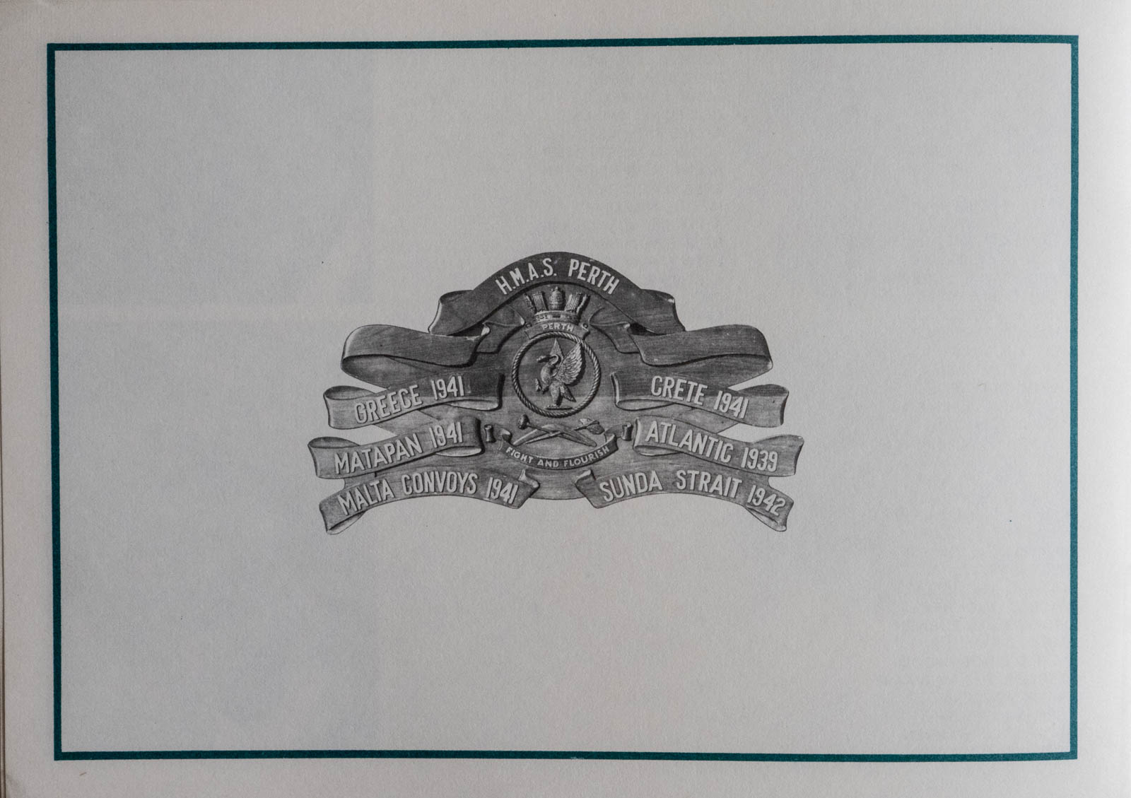 HMAS Perth Commendation